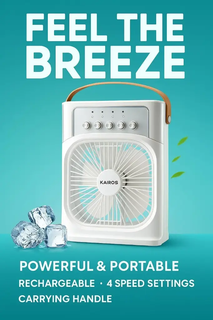 Icey Cooler Fan with Humidifier
